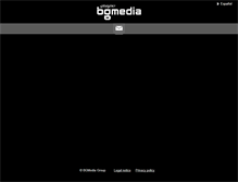 Tablet Screenshot of grupobgmedia.com